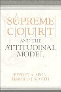 Enlarge image Cover: The Supreme Court and the Attitudinal Model - Cambridge University Press