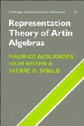 Cover: Representation Theory of Artin Algebras - Cambridge University Press