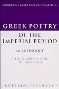Cover: Greek Poetry of the Imperial Period - Cambridge University Press