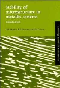 Enlarge image Cover: Stability of Microstructure in Metallic Systems - Cambridge University Press