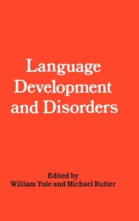 Enlarge image Cover: Language Development and Disorders - Cambridge University Press