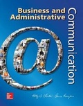 Cover: Business and Administrative Communication with Connect Access Card and Gregg Reference Manual - McGraw-Hill Education