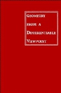 Cover: Geometry from a Differentiable Viewpoint - Cambridge University Press