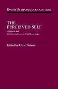 Cover: The Perceived Self - Cambridge University Press
