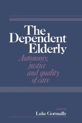Cover: The Dependent Elderly - Cambridge University Press