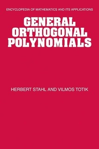 Enlarge image Cover: General Orthogonal Polynomials - Cambridge University Press