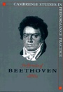 Cover: Performing Beethoven - Cambridge University Press