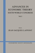 Cover: Advances in Economic Theory: Volume 1 - Cambridge University Press