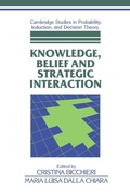 Cover: Knowledge, Belief, and Strategic Interaction - Cambridge University Press