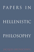 Cover: Papers in Hellenistic Philosophy - Cambridge University Press
