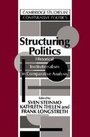 Cover: Structuring Politics - Cambridge University Press