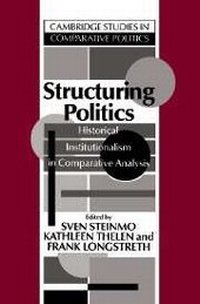 Enlarge image Cover: Structuring Politics - Cambridge University Press
