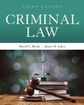 Cover: Criminal Law - Jones and Bartlett Publishers, Inc