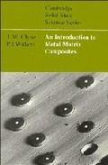 Cover: An Introduction to Metal Matrix Composites - Cambridge University Press