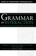 Cover: Grammar in Interaction - Cambridge University Press