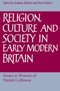 Cover: Religion, Culture and Society in Early Modern Britain - Cambridge University Press