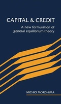 Cover: Capital and Credit - Cambridge University Press