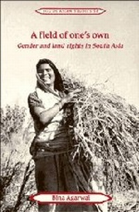 Enlarge image Cover: A Field of One's Own - Cambridge University Press