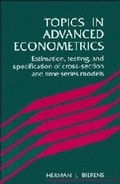 Cover: Topics in Advanced Econometrics - Cambridge University Press