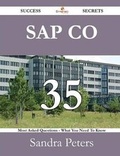 Cover: SAP Co 35 Success Secrets - 35 Most Asked Questions on SAP Co - What You Need to Know - Emereo Publishing