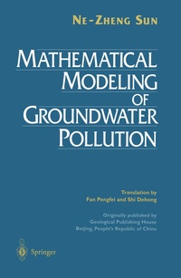 Enlarge image Cover: Mathematical Modeling of Groundwater Pollution - Springer