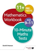 Cover: 10-Minute Maths Tests Workbook Age 9-11 - Galore Park Publishing Ltd