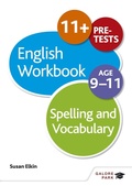 Cover: Spelling & Vocabulary Workbook Age 9-11 - Galore Park Publishing Ltd