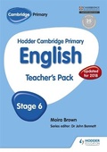 Cover: Hodder Cambridge Primary English: Teacher's Pack Stage 6 - Hodder Education
