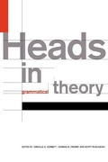 Cover: Heads in Grammatical Theory - Cambridge University Press