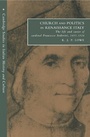 Cover: Church and Politics in Renaissance Italy - Cambridge University Press