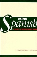 Cover: Using Spanish - Cambridge University Press