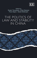 Cover: The Politics of Law and Stability in China - Edward Elgar Publishing