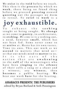Cover: Joy Exhaustible: Assaracus Presents the Publishers - Sibling Rivalry Press