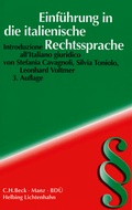 Cover: Einf&uuml;hrung in die italienische Rechtssprache - Manz