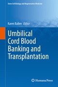 Cover: Umbilical Cord Blood Banking and Transplantation - Springer