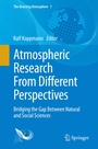Cover: Atmospheric Research From Different Perspectives - Springer