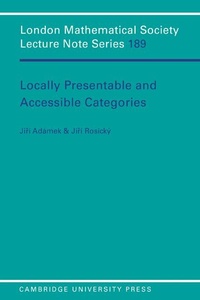 Abbildung von: Locally Presentable and Accessible Categories - Cambridge University Press