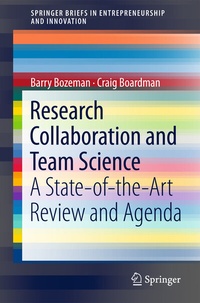 Enlarge image Cover: Research Collaboration and Team Science - Springer