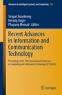 Bild: Recent Advances in Information and Communication Technology - Springer