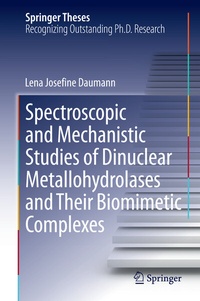 Abbildung von: Spectroscopic and Mechanistic Studies of Dinuclear Metallohydrolases and Their Biomimetic Complexes - Springer