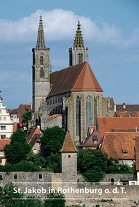 Abbildung von: St. Jakob in Rothenburg o.d.T. - Deutscher Kunstverlag