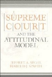 Enlarge image Cover: The Supreme Court and the Attitudinal Model - Cambridge University Press