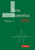 Cover: Acta Numerica 1992: Volume 1 - Cambridge University Press
