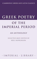 Cover: Greek Poetry of the Imperial Period - Cambridge University Press