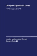 Cover: Complex Algebraic Curves - Cambridge University Press
