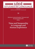 Cover: Time and Temporality in Language and Human Experience - Peter Lang Verlag