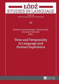 Abbildung von: Time and Temporality in Language and Human Experience - Peter Lang Verlag