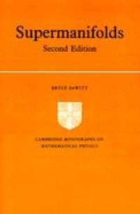 Abbildung von: Supermanifolds - Cambridge University Press
