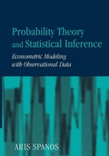 Cover: Probability Theory and Statistical Inference - Cambridge University Press