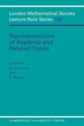 Cover: Representations of Algebras and Related Topics - Cambridge University Press